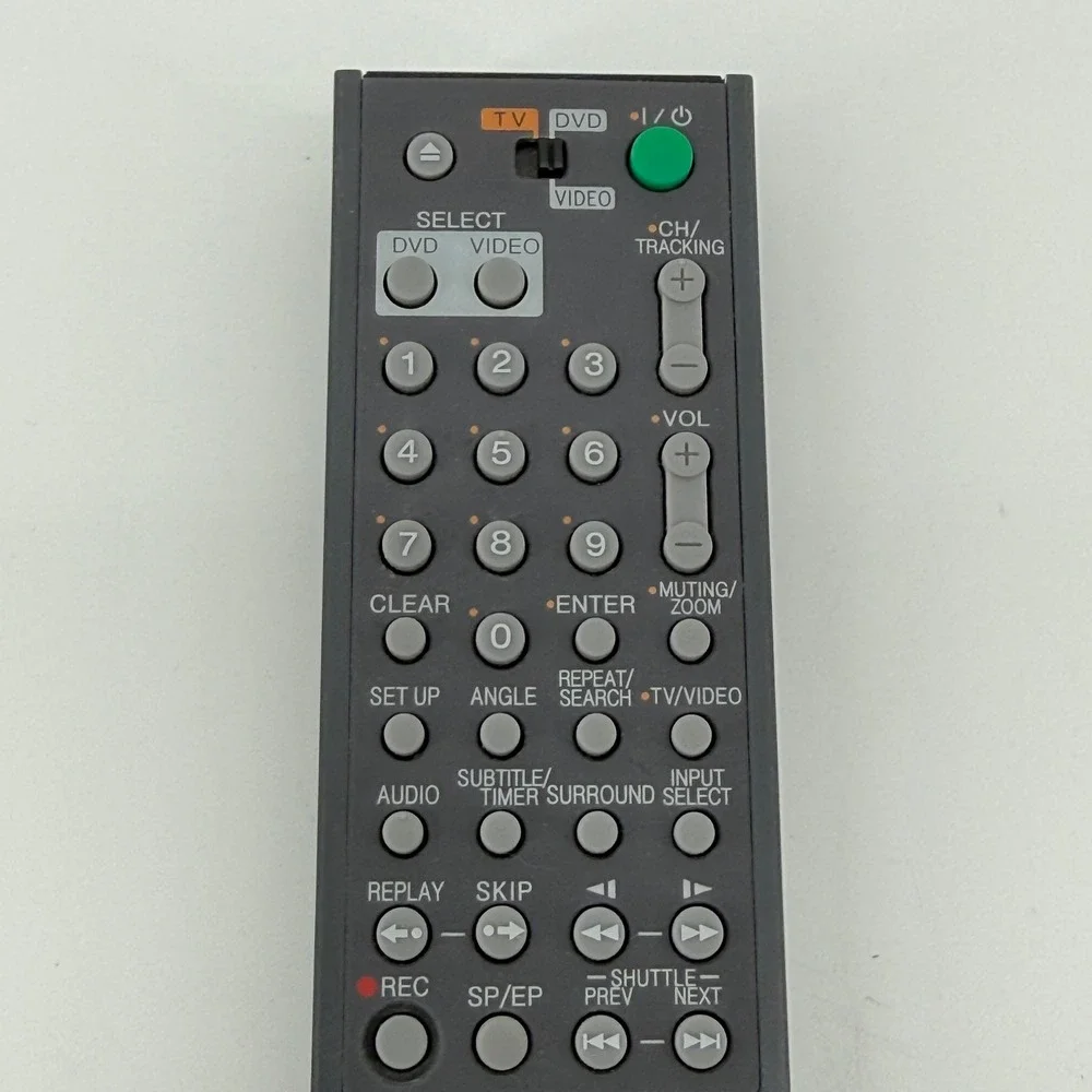 Sony Remote Control RMT-V501C Dark Gray Plastic Video DVD Combo Shuttle